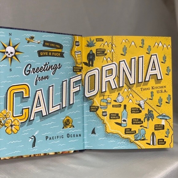 Thug Kitchen 101 Men’s Cookbook Fast as F*** Hardcover NY Times Bestseller Diet - Picture 3 of 10